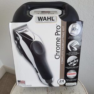 Wahl Chrome Pro 24 Piece Complete Haircutting Kit